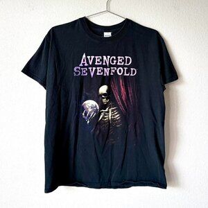 Avenged Sevenfold Skeleton Band Tee Shirt Merch Men's Medium